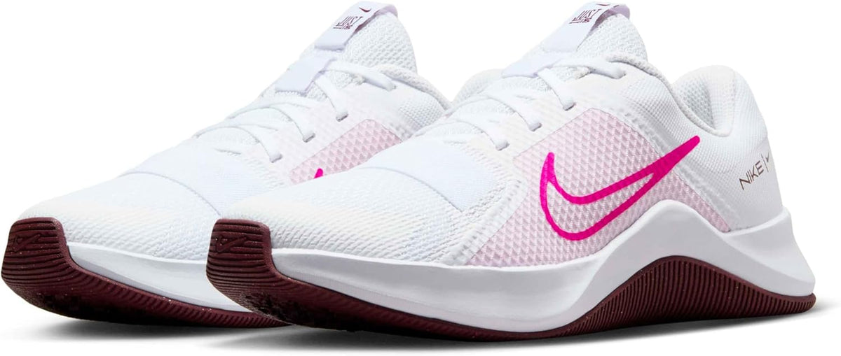 Nike Mc Trainer 2 Trainers, White Fierce Pink Foam