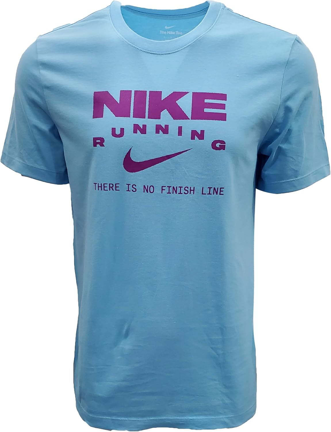 Nike Sportswear Classic 100% Cotton T-Shirt, University Blue (Running Purple)