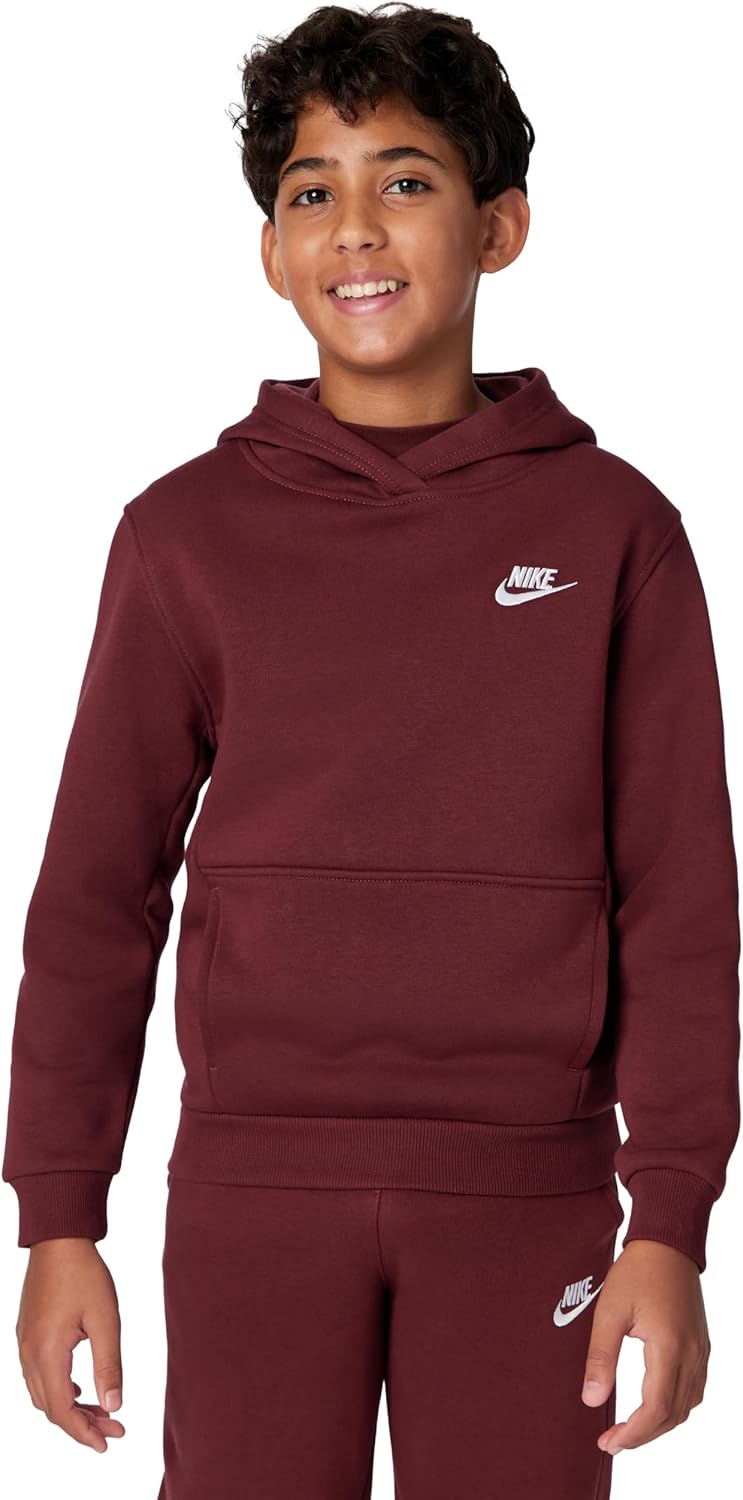 Nike Sportswear Club Fleece Pullover Hoodie (Little )