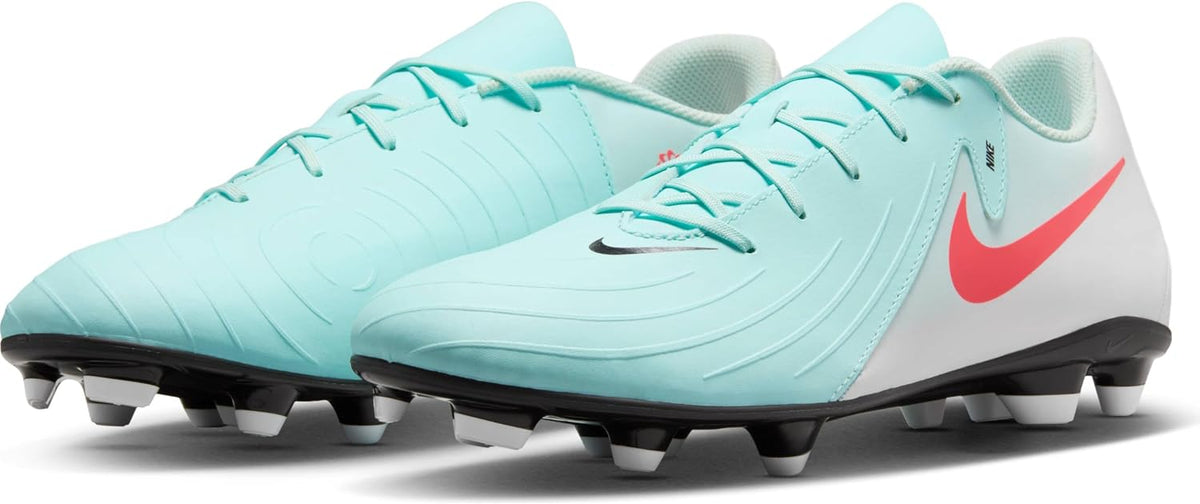 Nike Phantom Gx 2 Club, Lace-Up Shoes, Mint Atomic Red Off Noir