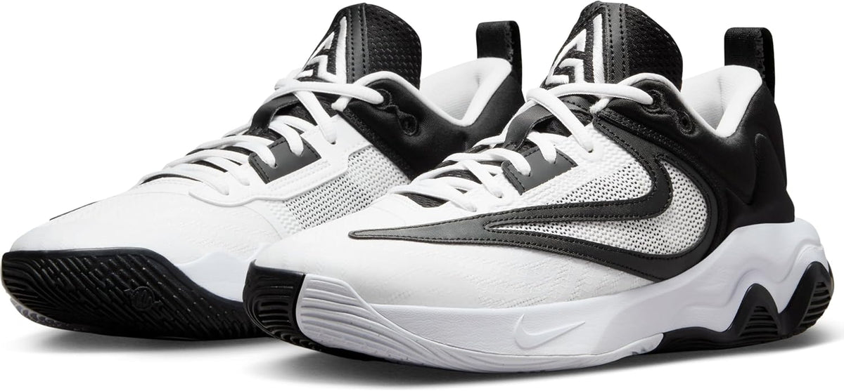 Nike Giannis Immortality 3 Bedtime Snack Basketball Shoes, White/Black