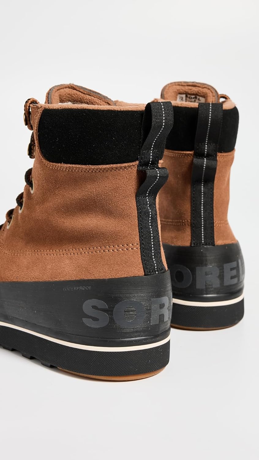 SOREL Metro ll Waterproof Boot - Velvet Tan, Black -