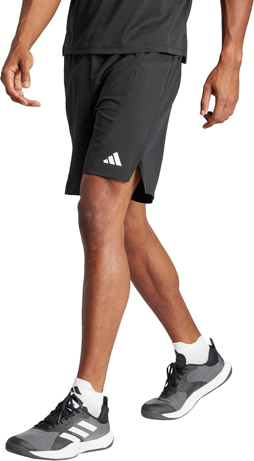 Adidas Designed for Training Workout Shorts, Black, Large/5" Insea
