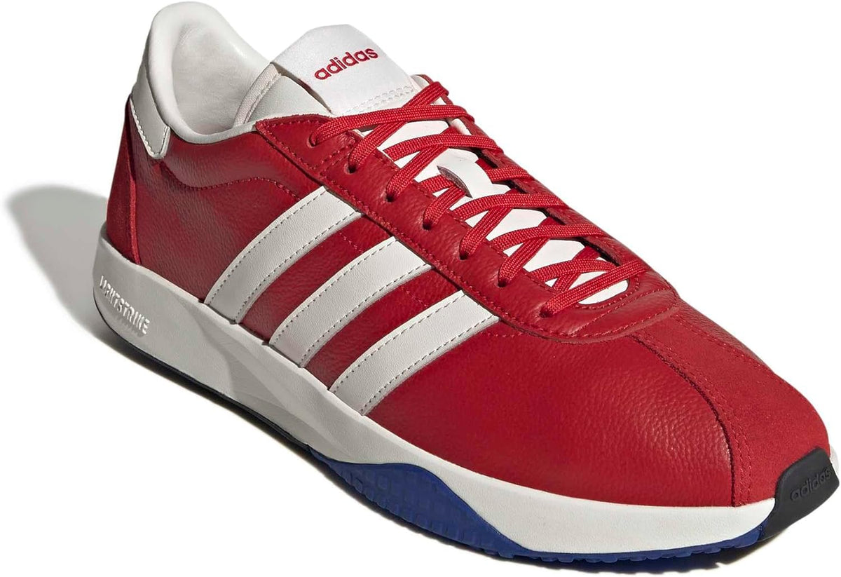 Adidas 76/26, Better Scarlet/White/Semi Lucid Blue
