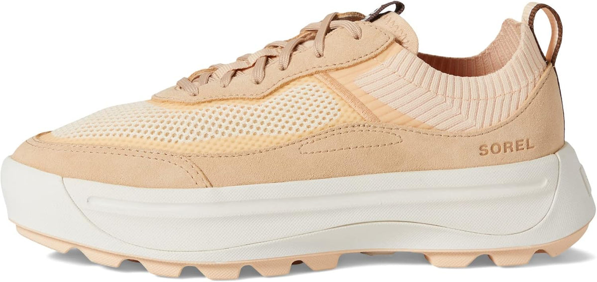 Sorel ONA 503 Knit Low Sneakers - White Peach, Nova Sand -