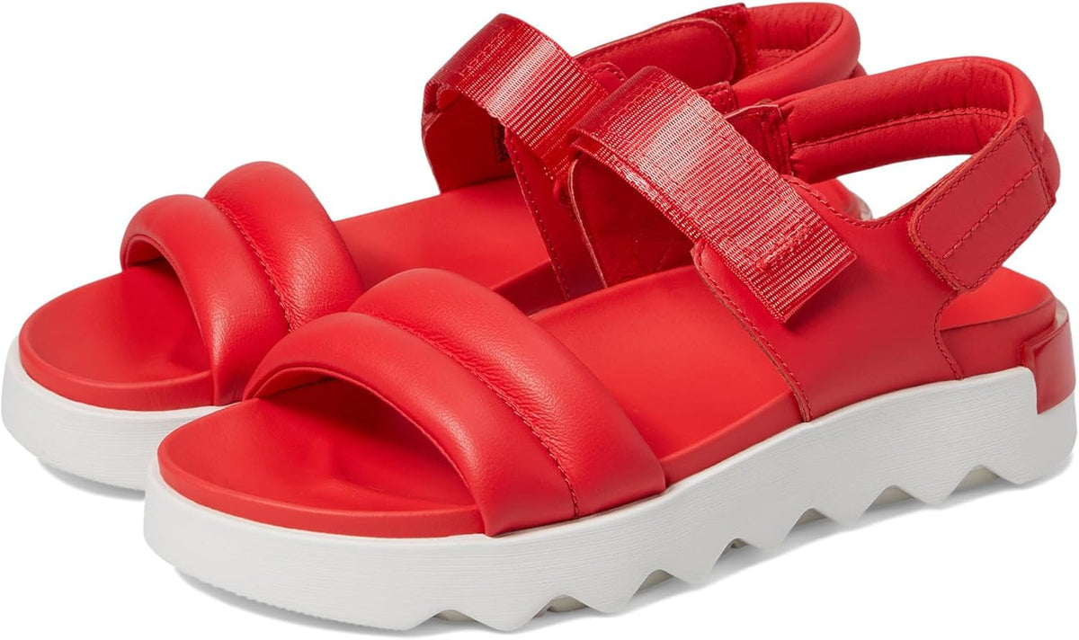 SOREL Viibe Sandals - Fuchsia Fizz, Black -