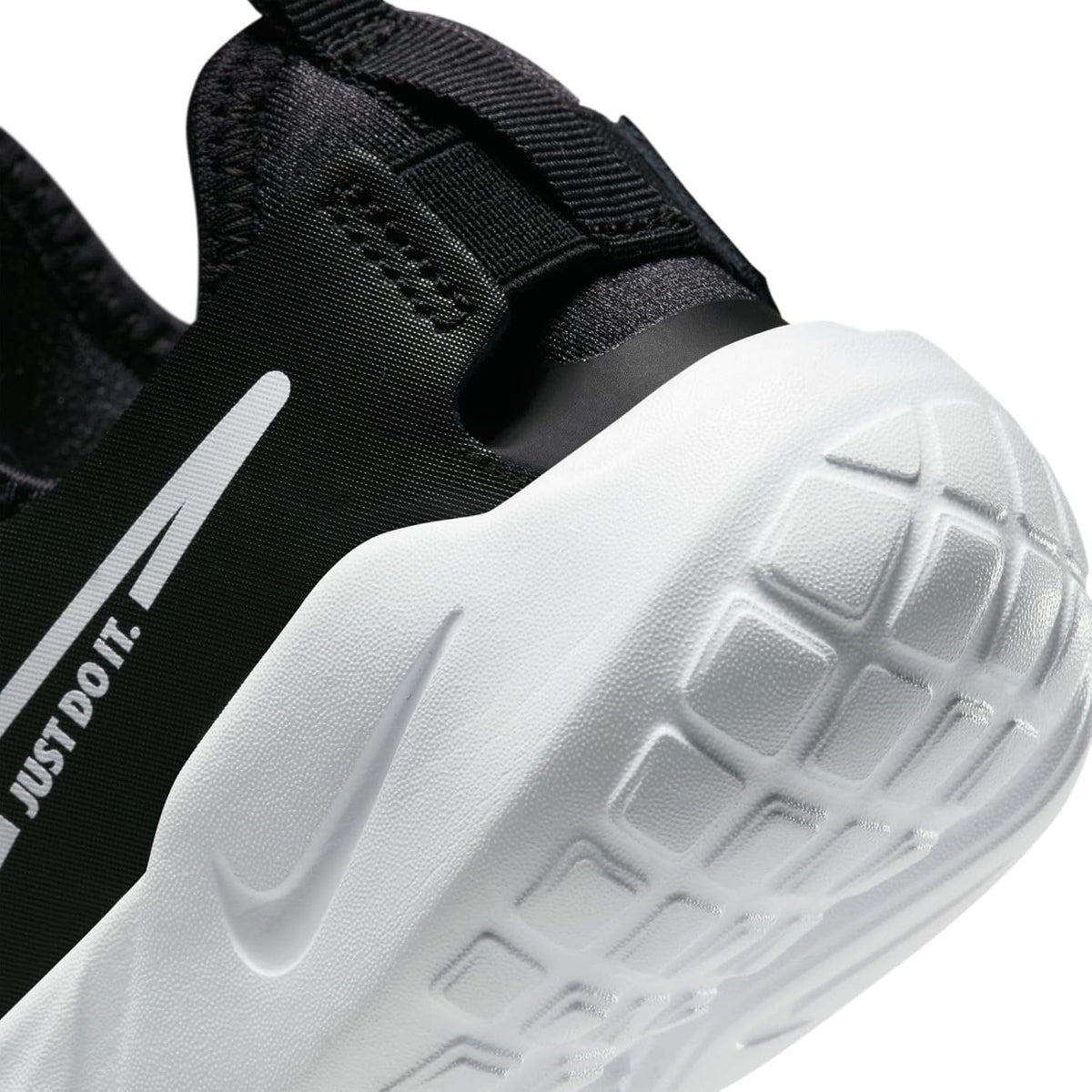 Nike Kid's Flex Runner 2 First Walker Shoe, Black White Photo Blue Univers