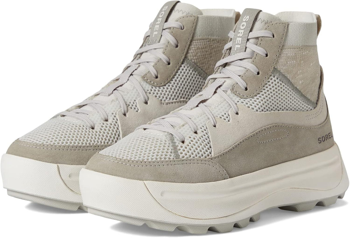 Sorel ONA 503 Knit Mid Sneakers - Moonstone, Dove -