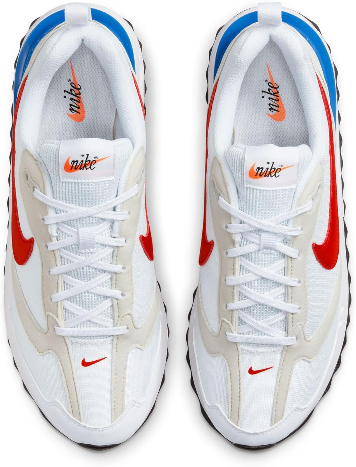 Nike Air Max Dawn Running TrainersSneakers Shoes (UK 6.5 US 7.5 EU 40.5, White red Photo Blue Black 100)
