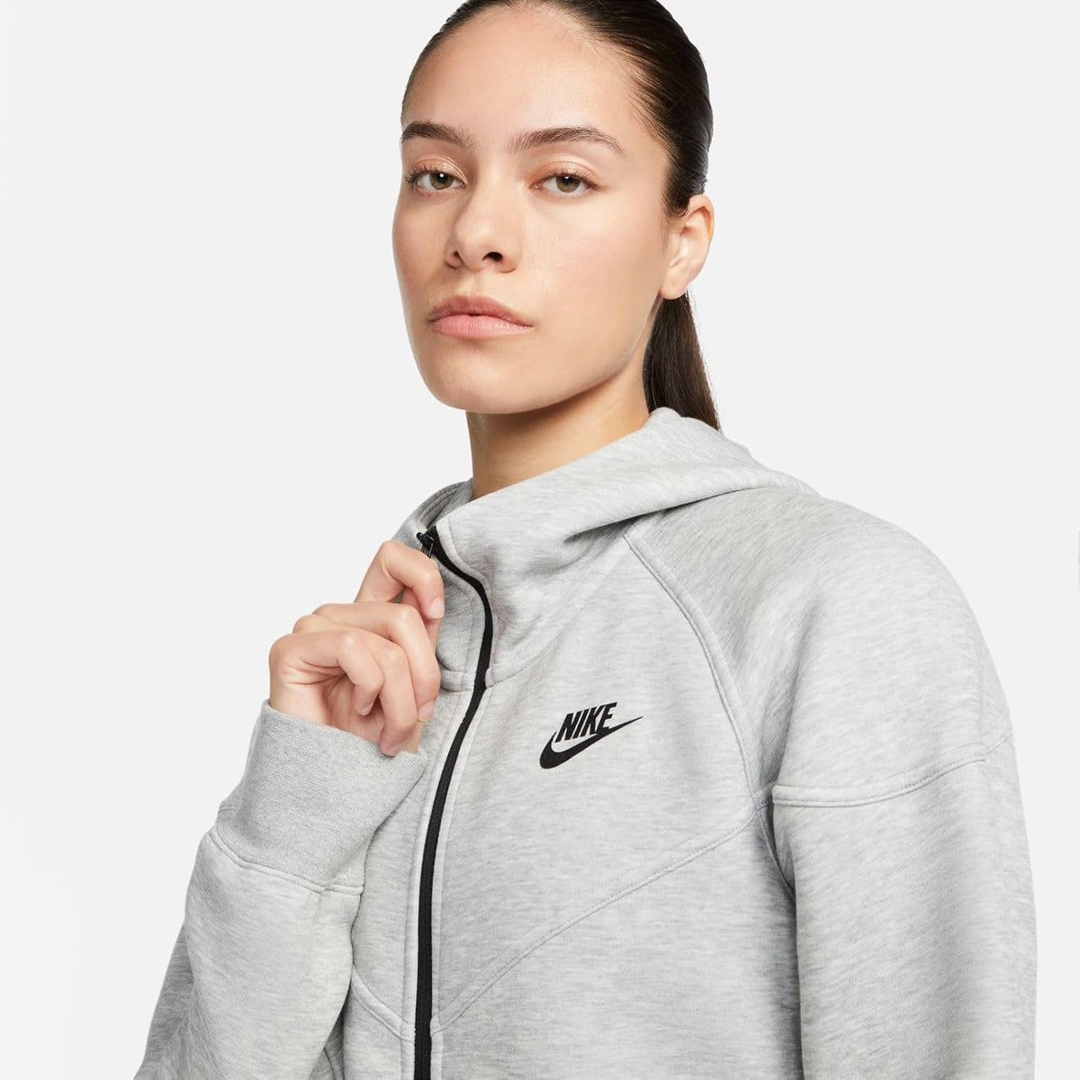 Nike Tch Jacket, Dark grey heather/black