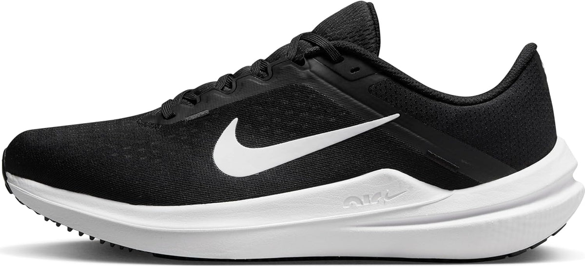 Nike Air Winflo 10 Running Shoes, BLACK/WHITE-BLACK, 11 UK (12 US)
