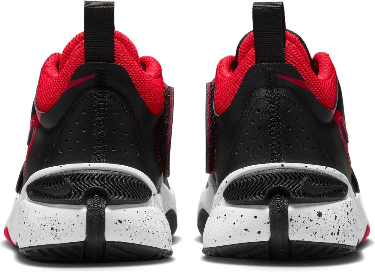 Nike Sneaker, Black/University Red-white