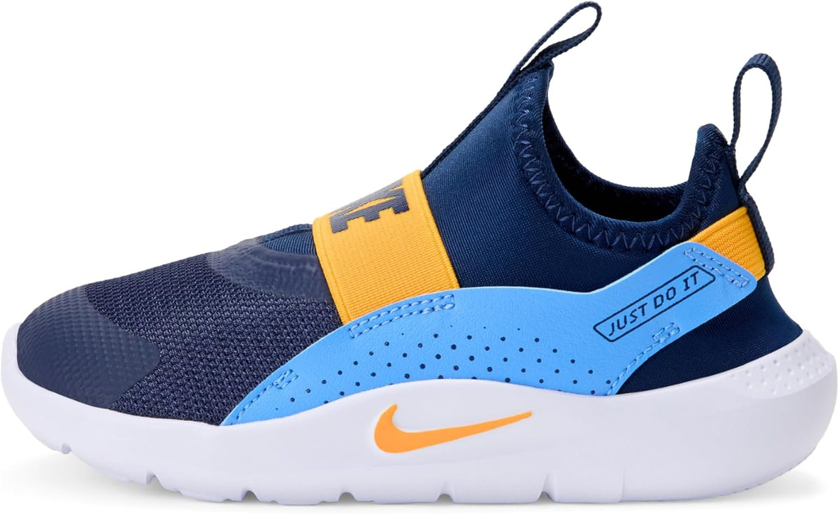 Nike Flex Runner 4 Running Shoe, Midnight Navy/Laser Orange