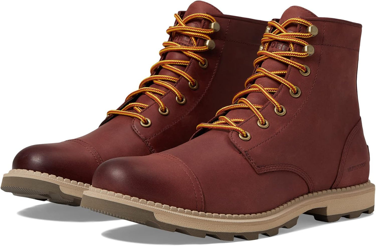 SOREL Madson II Chore Waterproof Boots - Spice, Major -