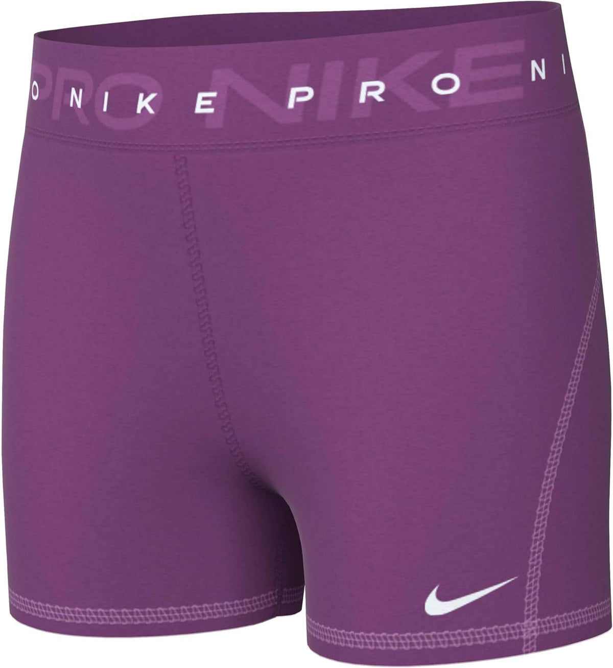 Nike Pro Dri-fit 3" Shorts (Little ), Sweet Beet/Black