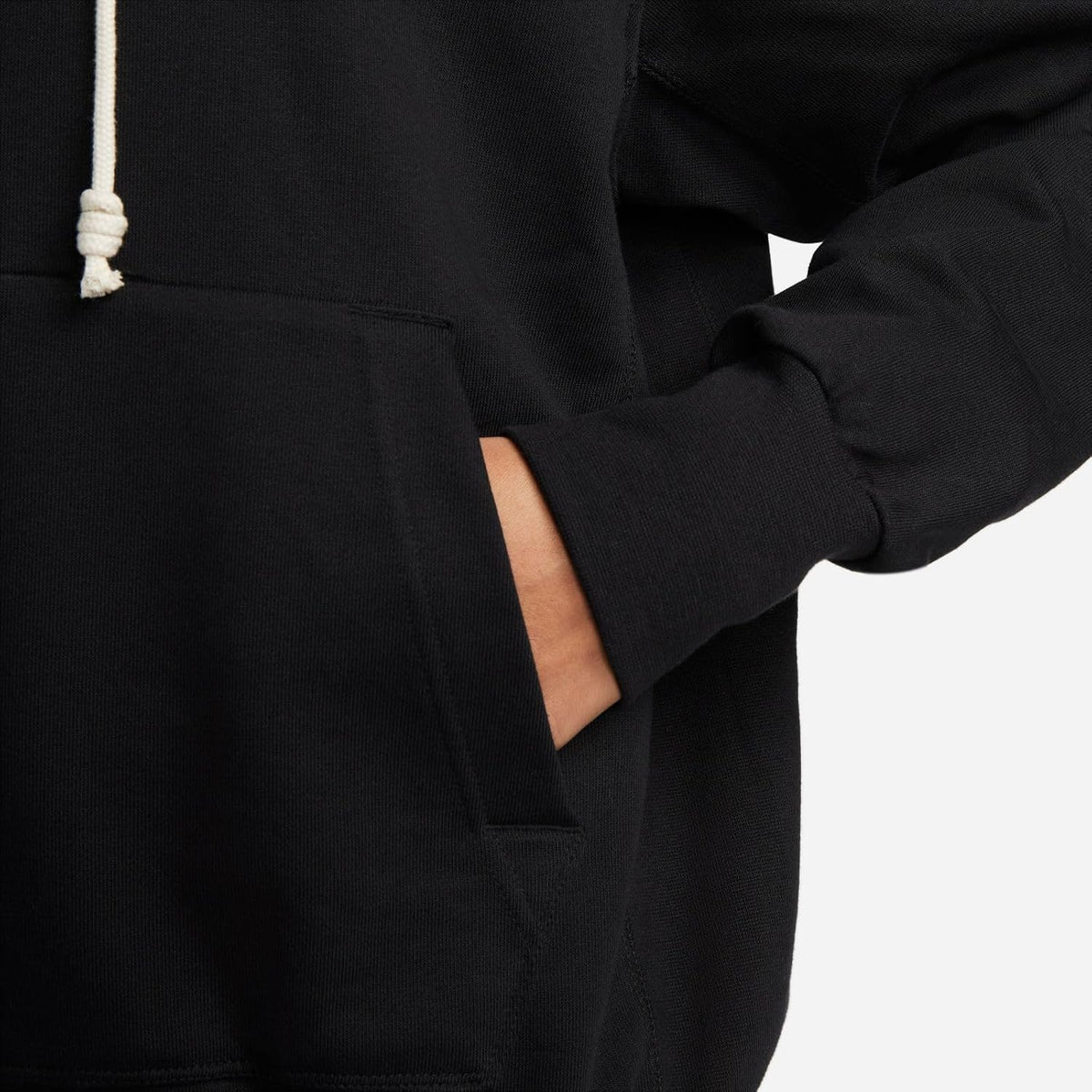 Nike Dri-FIT Issue Pullover Basketball Hoodie, Black/Pale Ivory