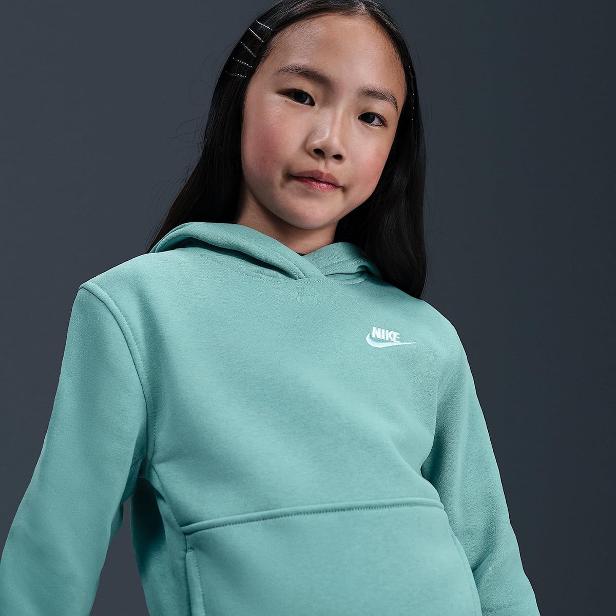 Nike Sportswear Club Fleece Pullover Hoodie (Little )
