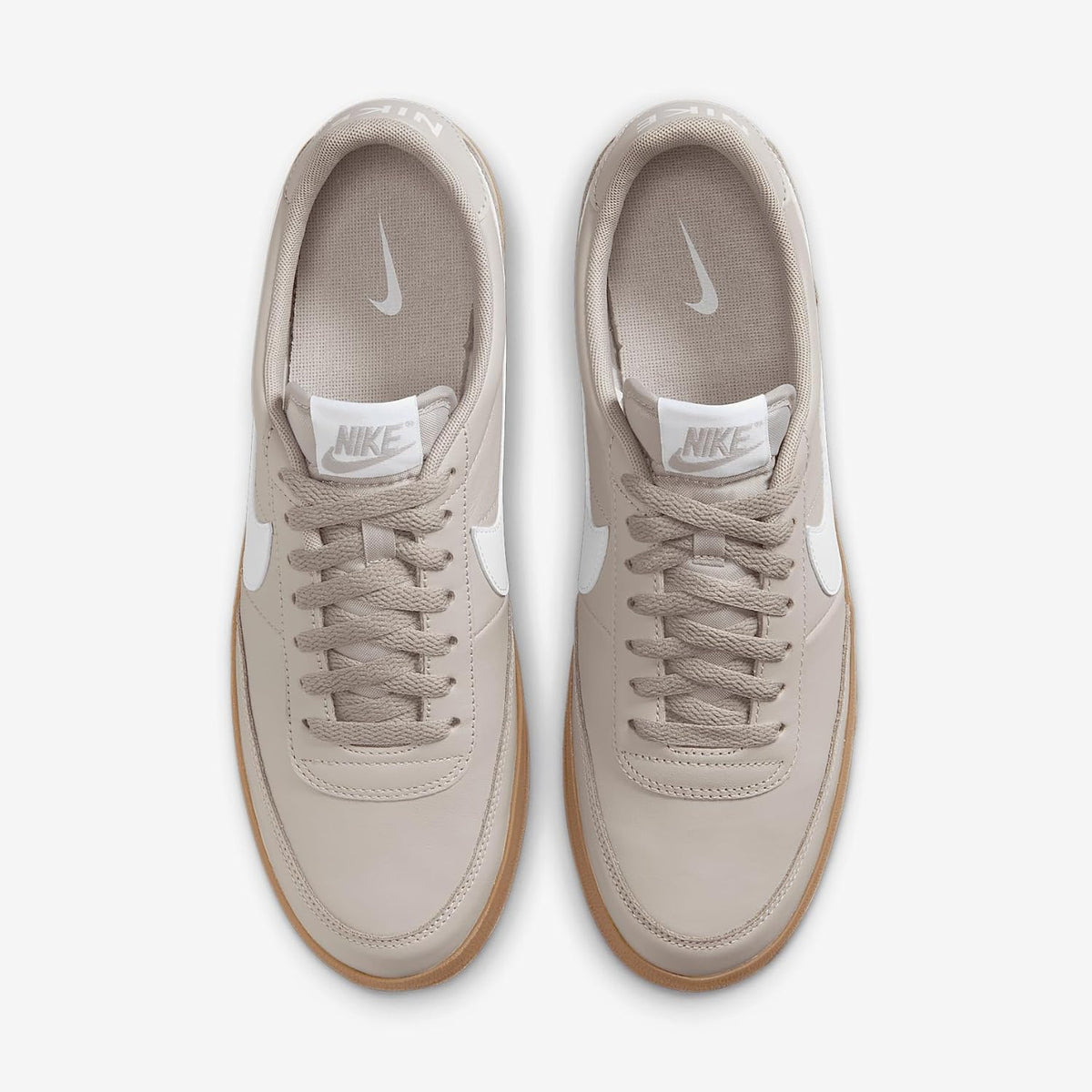Nike Killshot 2 Leather Shoes, College Grey/Gum Medium Brown/White