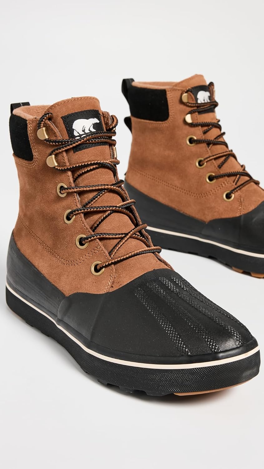 SOREL Metro ll Waterproof Boot - Velvet Tan, Black -