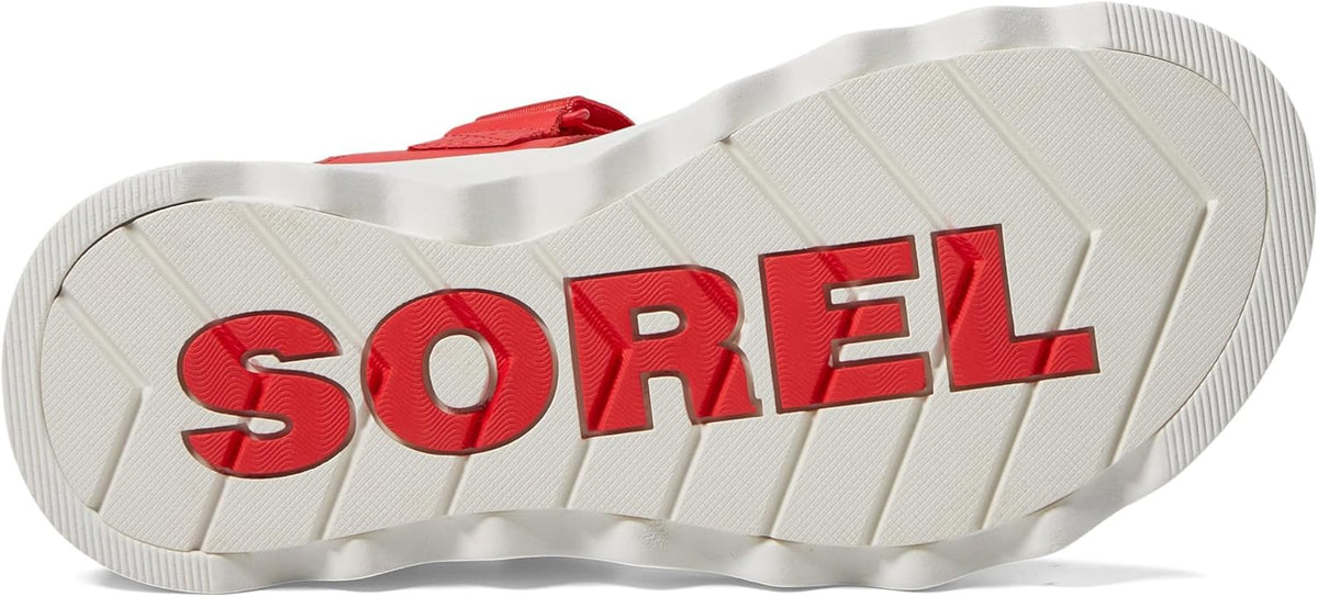 SOREL Viibe Sandals - Red Glo, White -