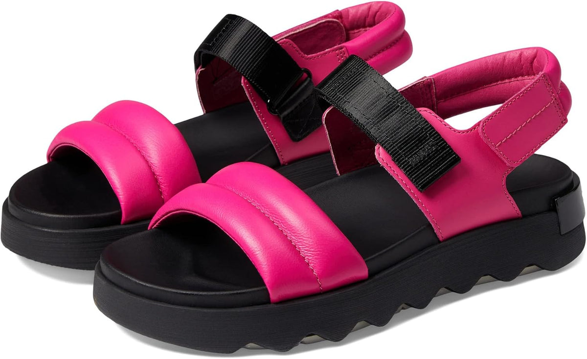 SOREL Viibe Sandals - Red Glo, White -