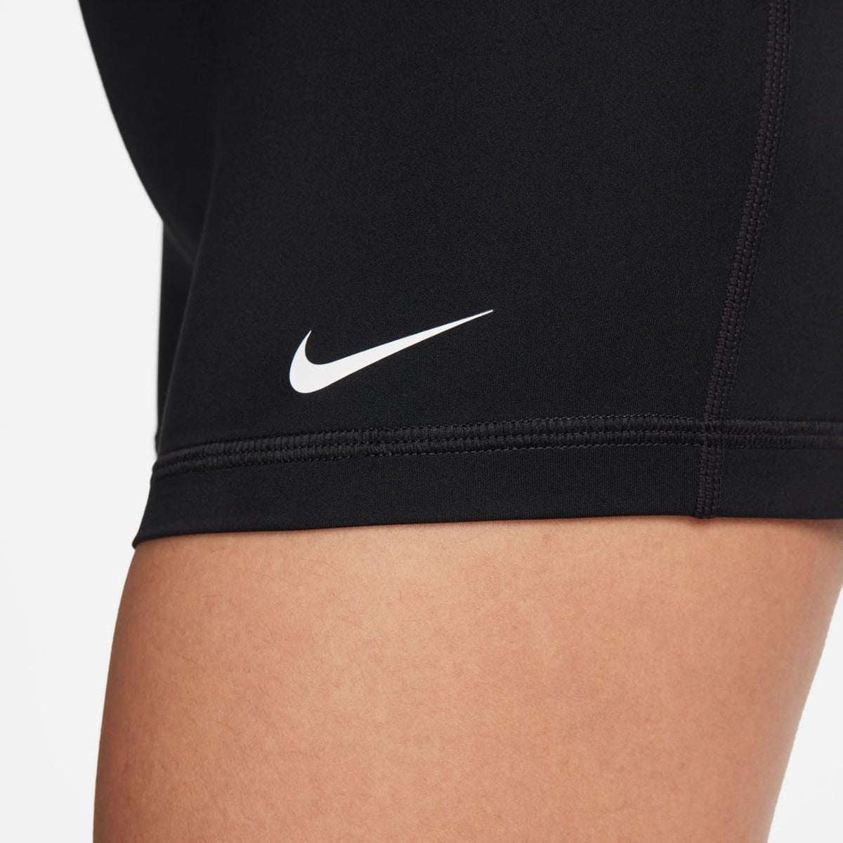Nike ProWomen's 3" Shorts (Black/Playful Pink/White,) Size