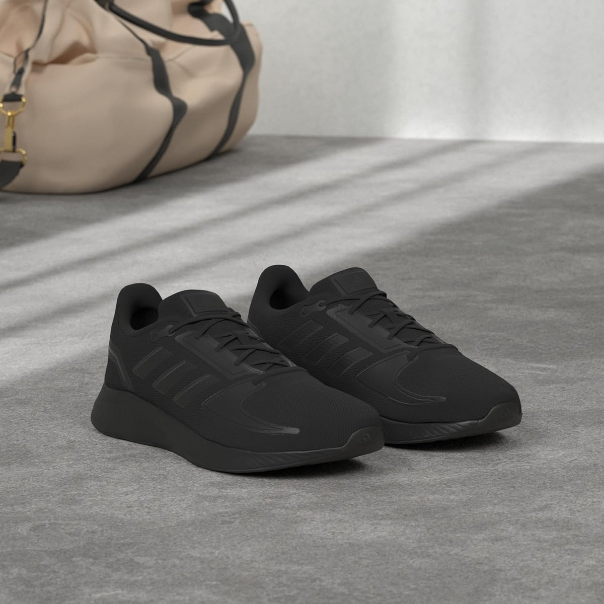 Adidas Duramo SL Running Shoes, Black/Black/Carbon