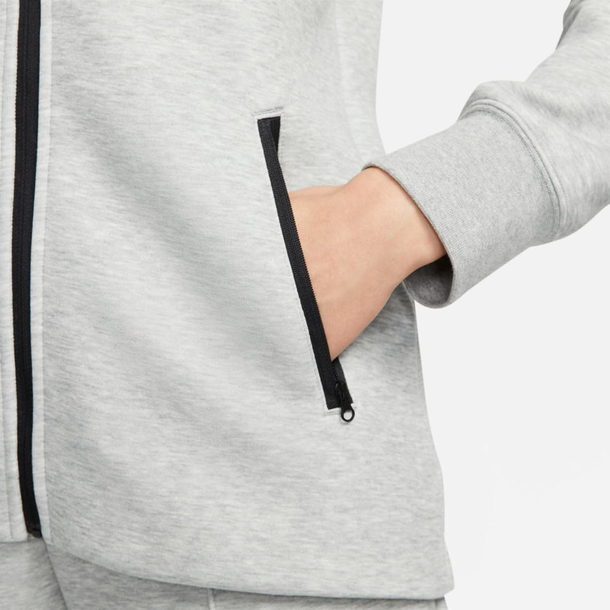 Nike Tch Jacket, Dark grey heather/black