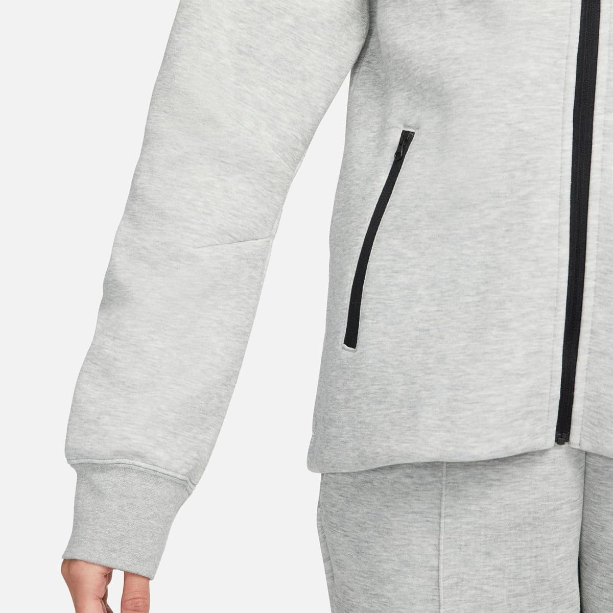 Nike Tch Jacket, Dark grey heather/black
