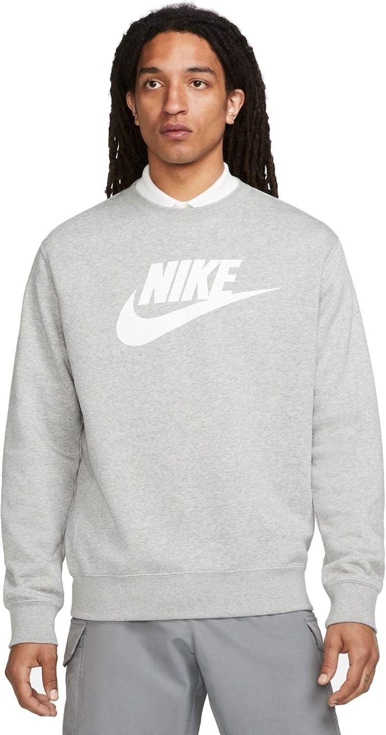 Nike Issue Basketball Pullover Hoodie, Dark Grey Heather/Pale Ivory