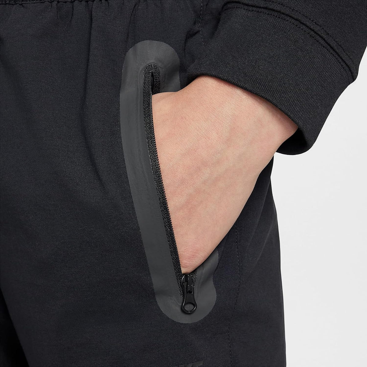 Nike Tech Woven Pants, Black/Black