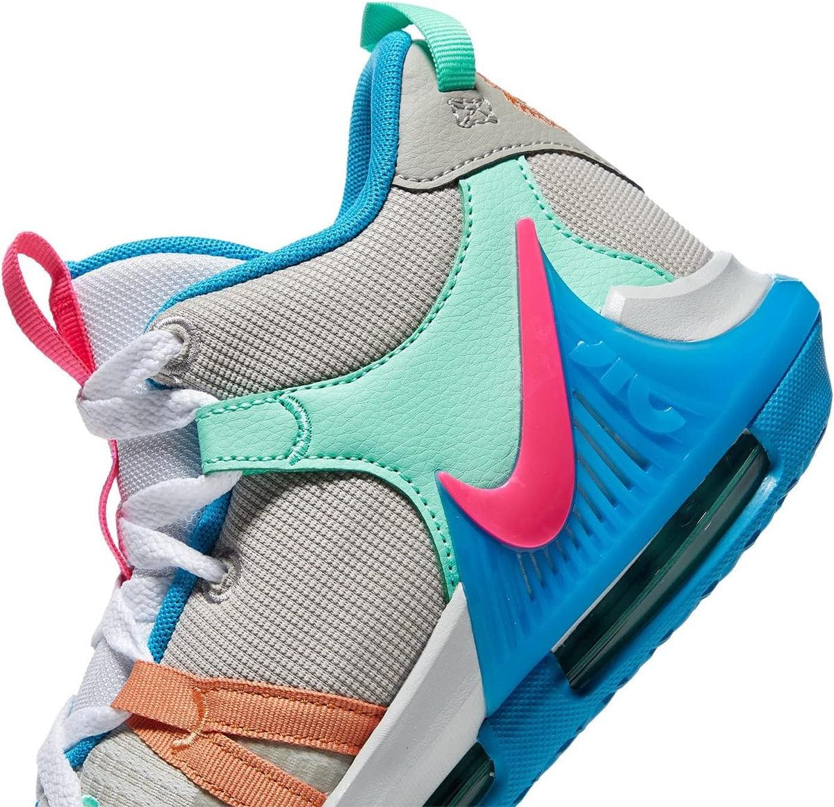 Nike Lebron Witness Vii, Fog Grey/Hyper Pink/Cobblestone