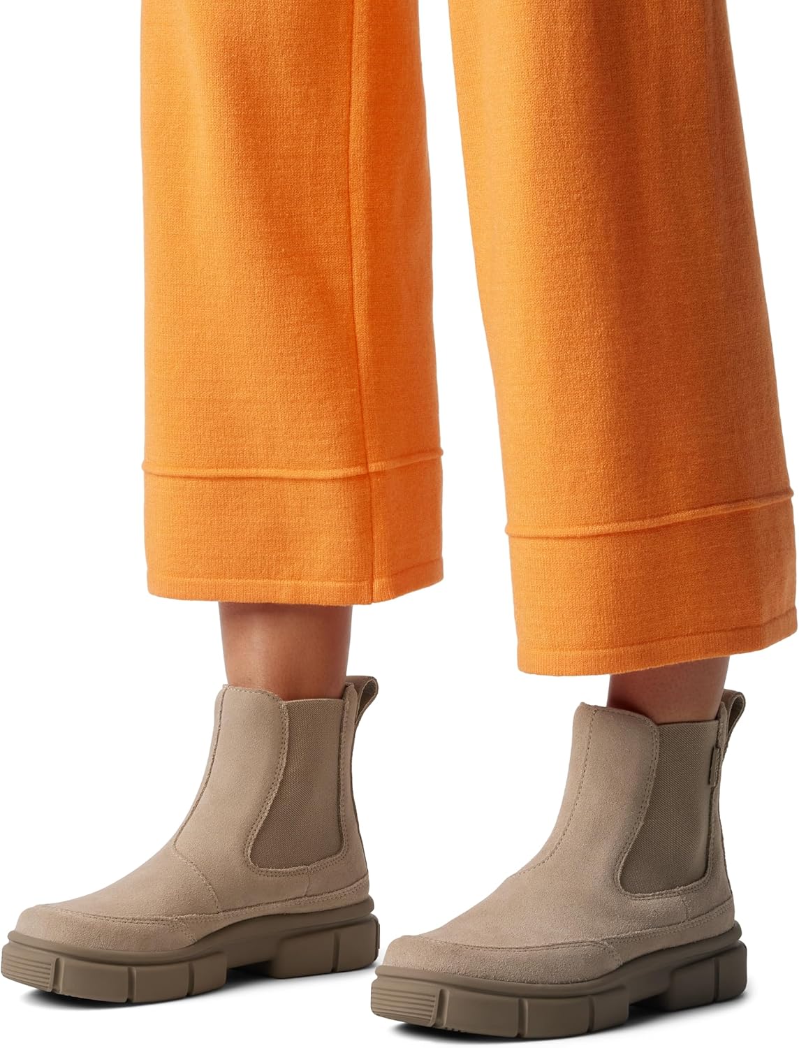 SOREL Explorer STRT Chelsea Boot - Omega Taupe, Wet Sand -
