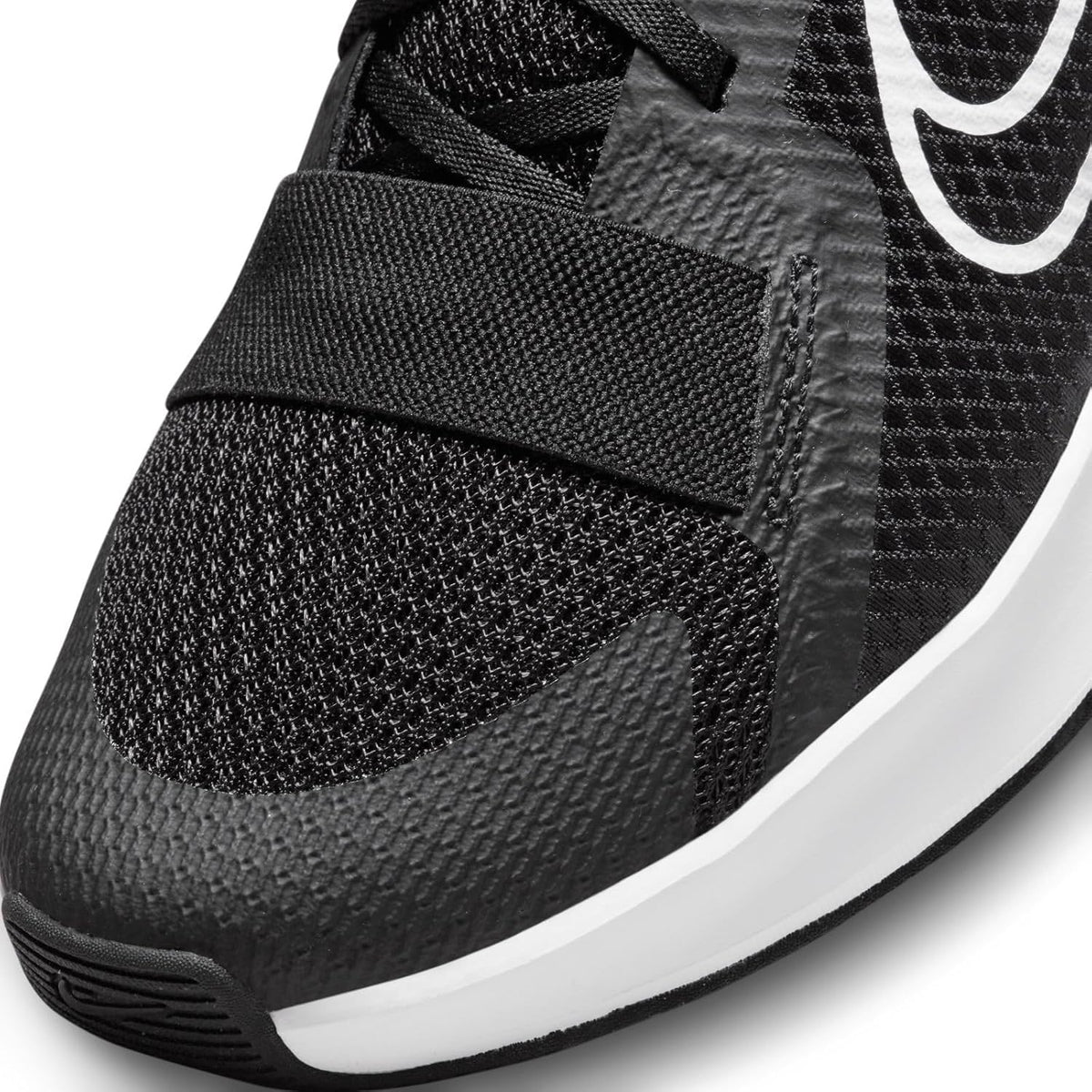 Nike Training Shoes, 7.5 US, Black White Iron Grey