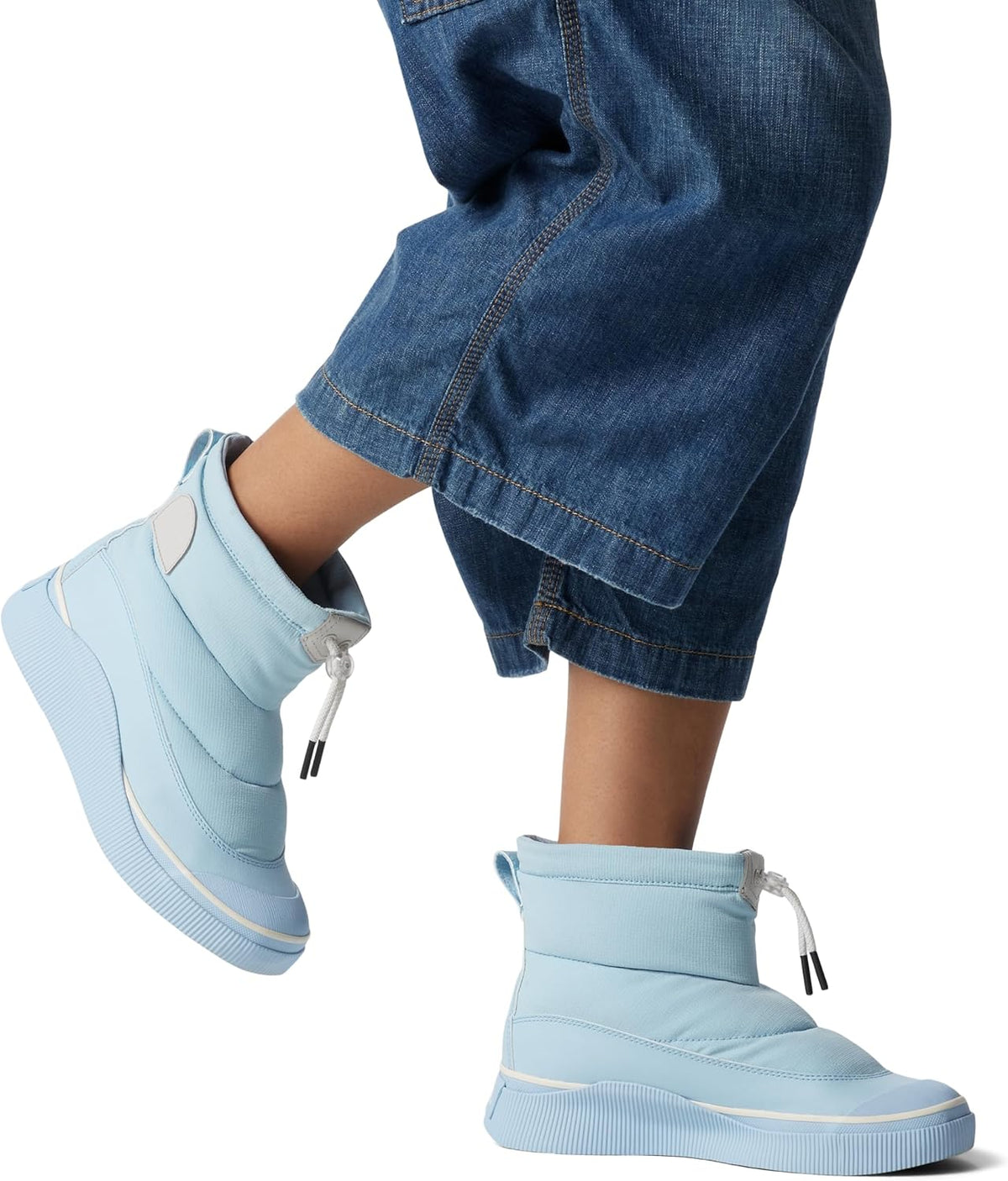 SOREL Out N About lV Puffy Waterproof Boot - Arctic Sea, Chalk -