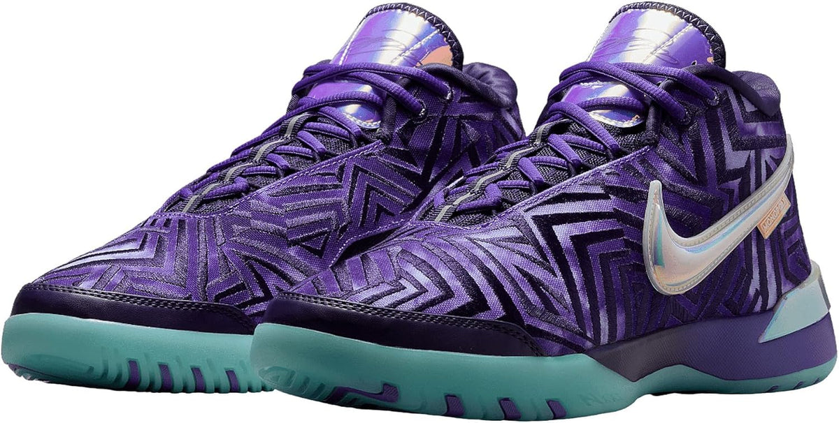 Lebron NXXT Genisus EP Basketball Shoes, Persian Violet/Imperial Purple/Glacier Ice/White