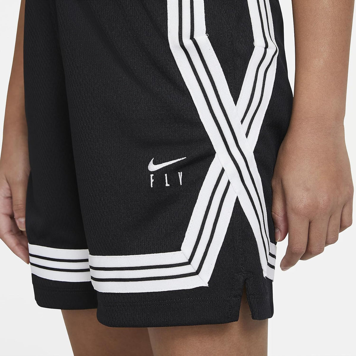 Nike Fly Crossover Shorts ( / ) Black/White MD (10-12 )