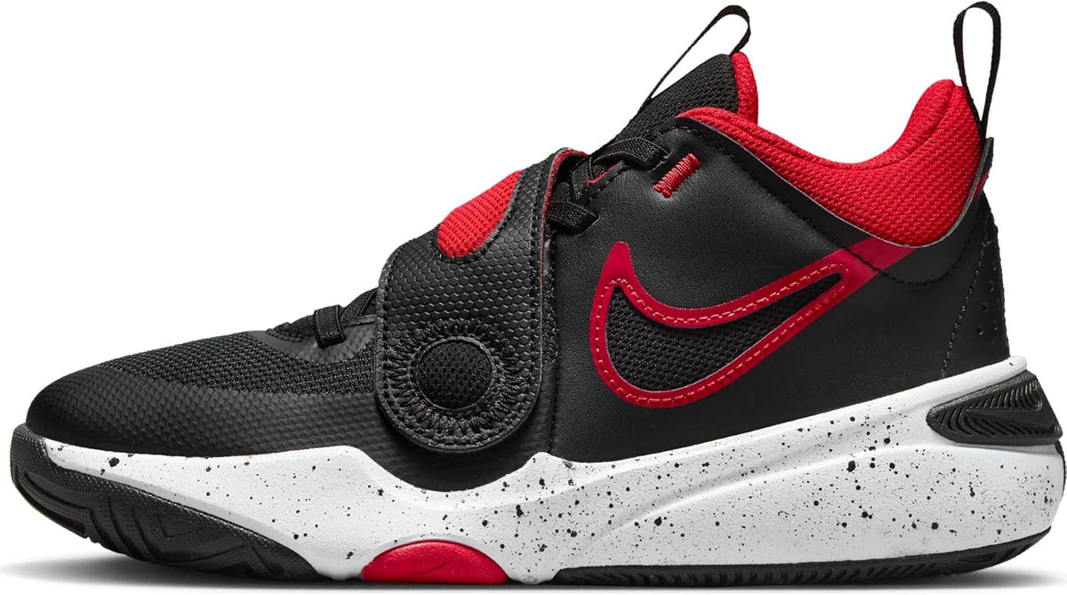 Nike Sneaker, Black/University Red-white