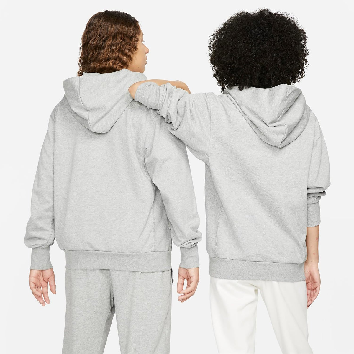 Nike Dri-FIT Issue Pullover Basketball Hoodie (US, Alpha, Small, Regular, Regular, Dark Grey Heather/Pale Ivory