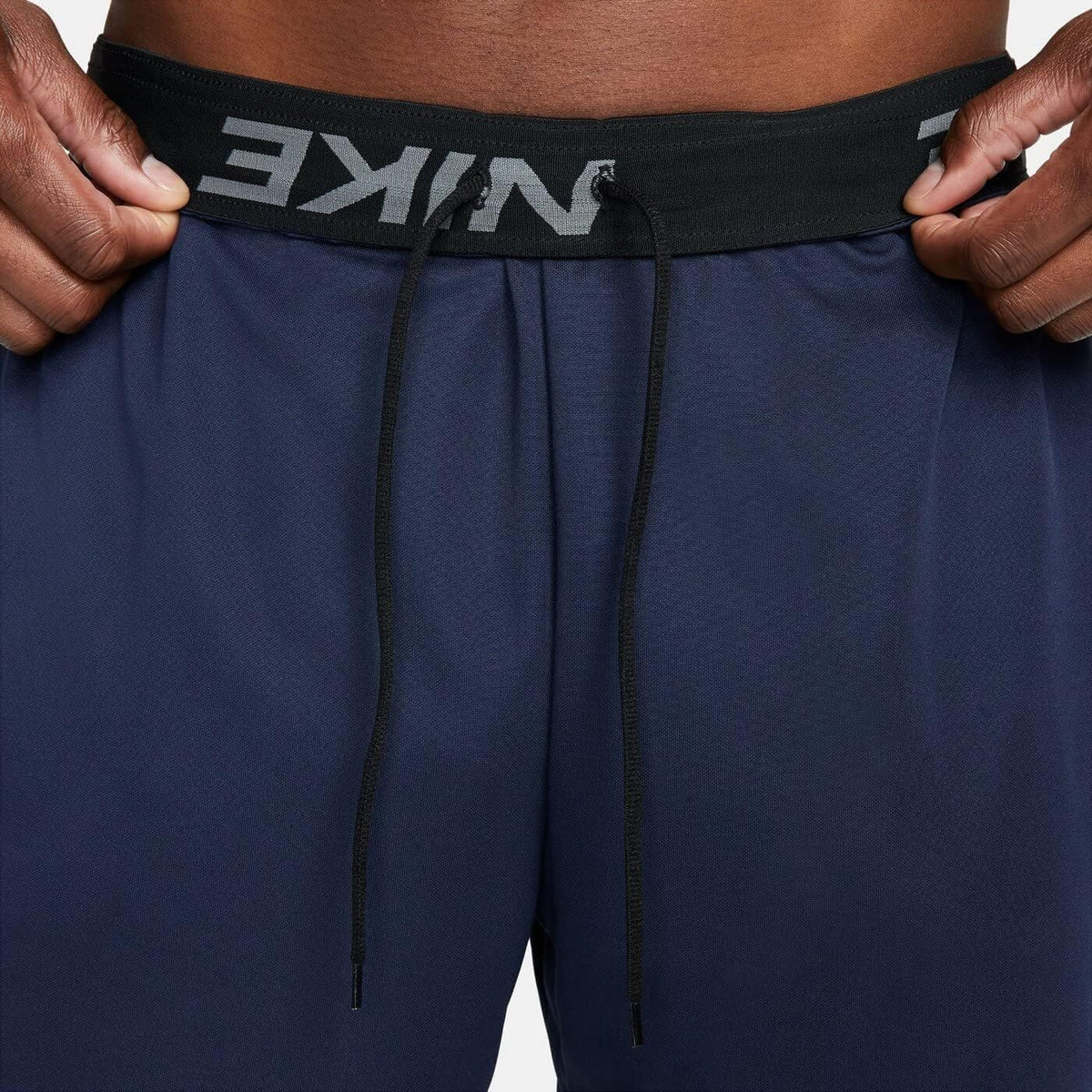 Nike DF Knit Short 6.0 Training Shorts Obsidian | White