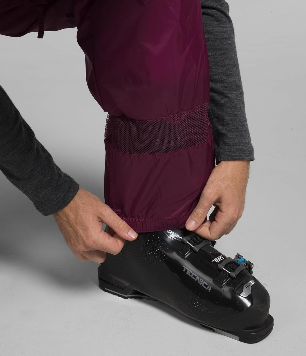 The North Face Freedom Bib, M, REG, enberry/Almond Butter, enberry/Almond Butter