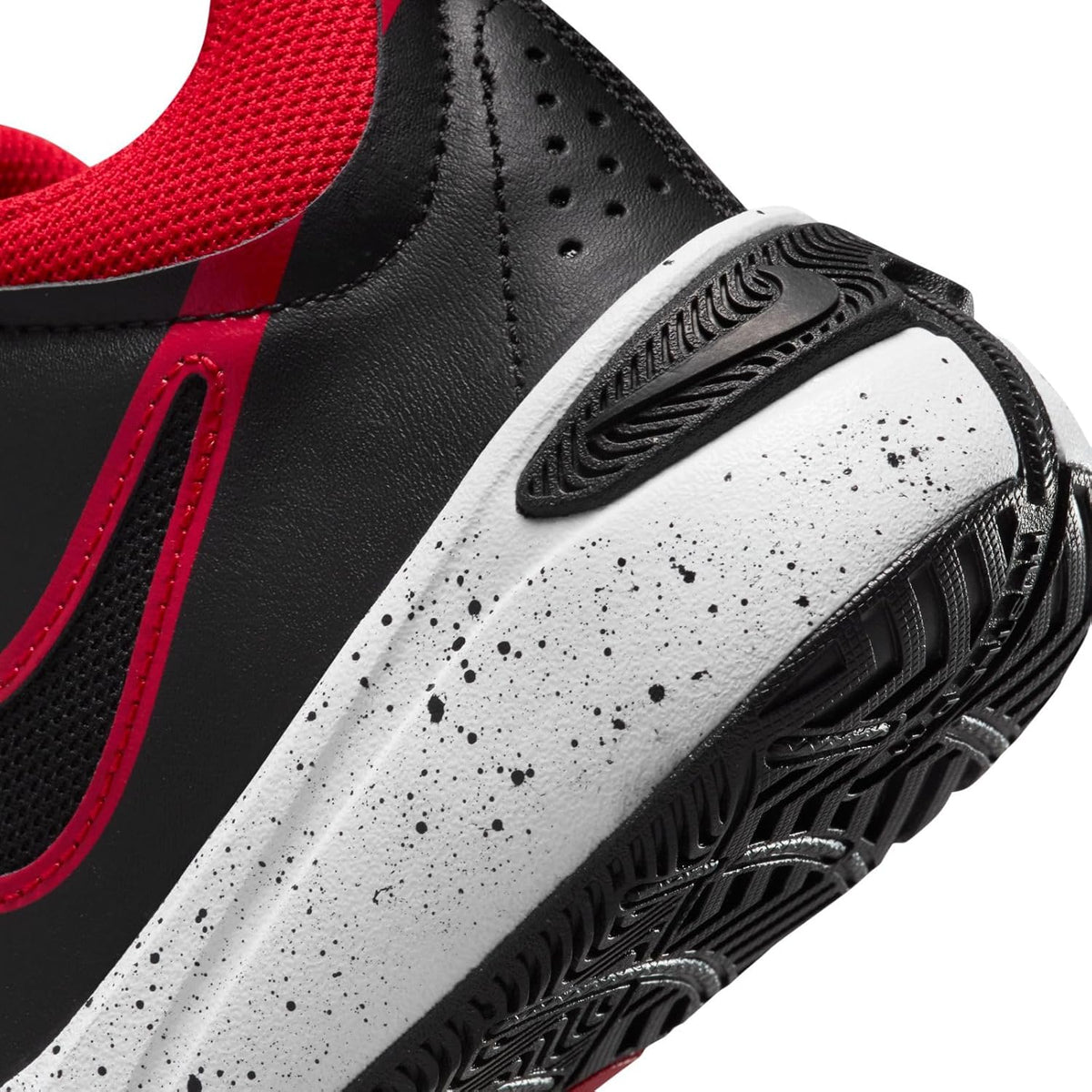 Nike Sneaker, Black/University Red-white