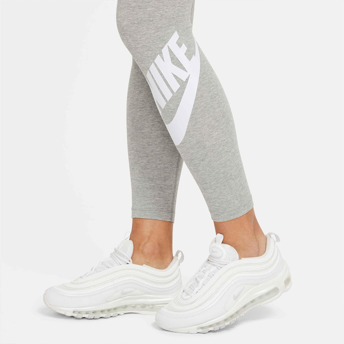 Nike Sportswear Essential Heather Gray High Rise Legging