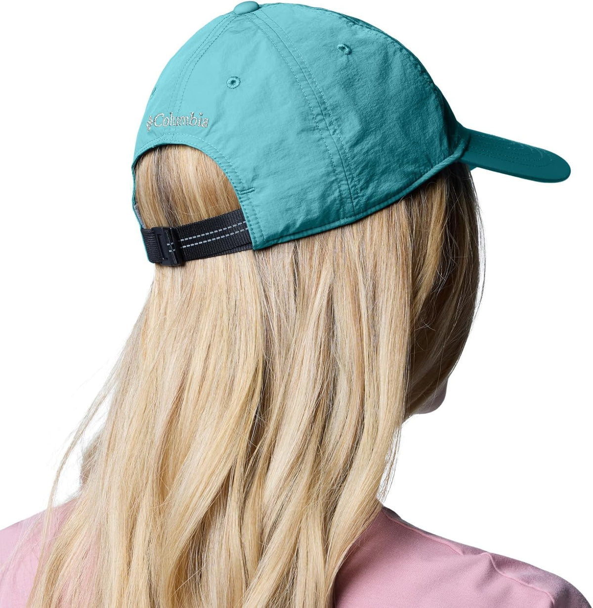Columbia Spring Canyon II Ball Cap, Teal/No Limits