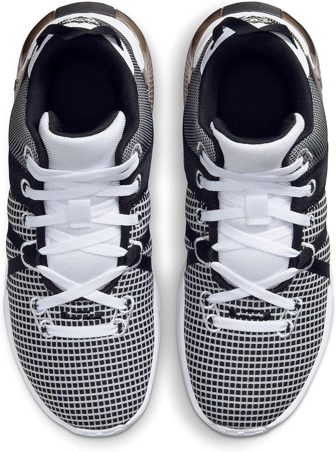 Nike Lebron Witness 7 Basketball Shoe, White/Metallic Silver-black