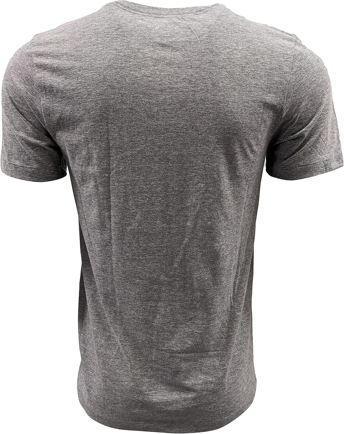 Nike Sportswear Logo T-Shirt (Small, Grey/Black Text/White Swoosh), Grey/Black Text/White Swoosh